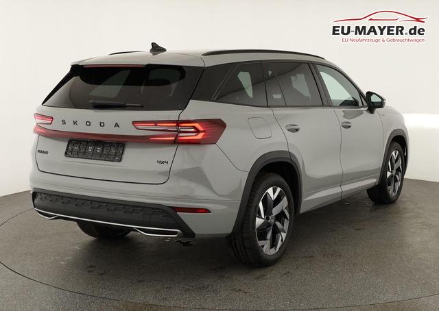 Skoda Kodiaq 2.0 TDI 142 kW 4x4 Sportline DSG Sportline, Pano, AHK, Navi, Matrix, el. Klappe, Side, Winter, 19-Zoll, 4 J.-Garantie 