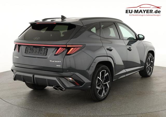 Hyundai TUCSON 1.6 T-GDI DCT 4WD N-LINE, AHK, el. Klappe, Teilleder, Navi, Kamera, ACC 