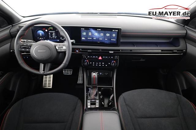 Hyundai TUCSON 1.6 T-GDI DCT 4WD N-LINE, AHK, el. Klappe, Teilleder, Navi, Kamera, ACC 