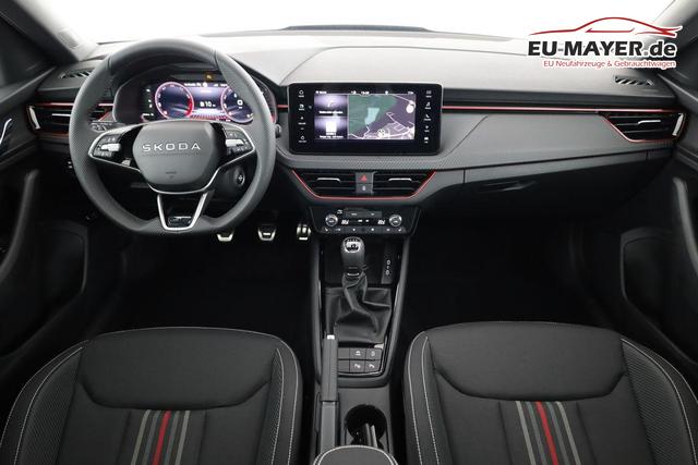 Skoda Kamiq Monte Carlo 1.5 TSI Carlo, Pano, AHK, Matrix, Navi, el. Klappe, 18-Zoll, 5 J.-Garantie 
