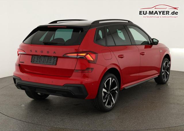 Skoda Kamiq Monte Carlo 1.5 TSI Carlo, Pano, AHK, Matrix, Navi, el. Klappe, 18-Zoll, 5 J.-Garantie 
