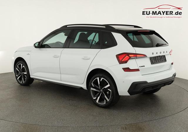 Skoda Kamiq Monte Carlo 1.5 TSI Carlo, Pano, AHK, Matrix, Navi, el. Klappe, 18-Zoll, 5 J.-Garantie 