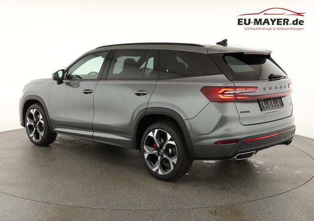 Skoda Kodiaq 2.0 TSI 195 kW 4x4 RS DSG RS, AHK, Navi, Matrix, Canton, Side, FS-beheizbar, el. Klappe, Kamera, 20-Zoll, 5 J.-Garantie 