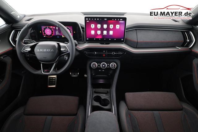 Skoda Kodiaq 2.0 TSI 195 kW 4x4 RS DSG RS, AHK, Navi, Matrix, Canton, Side, FS-beheizbar, el. Klappe, Kamera, 20-Zoll, 5 J.-Garantie 