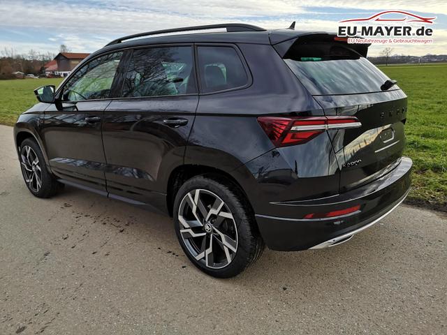 Skoda Karoq Sportline 2.0TDI DSG 4x4 AHK Matrix Leder 19 Zoll 