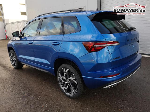 Skoda Karoq Sportline 2.0TDI DSG 4x4 AHK Matrix Leder 19 Zoll 