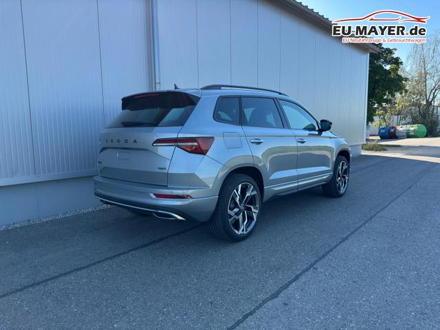 Skoda Karoq Sportline 2.0TDI DSG 4x4 AHK Matrix Leder 19 Zoll 