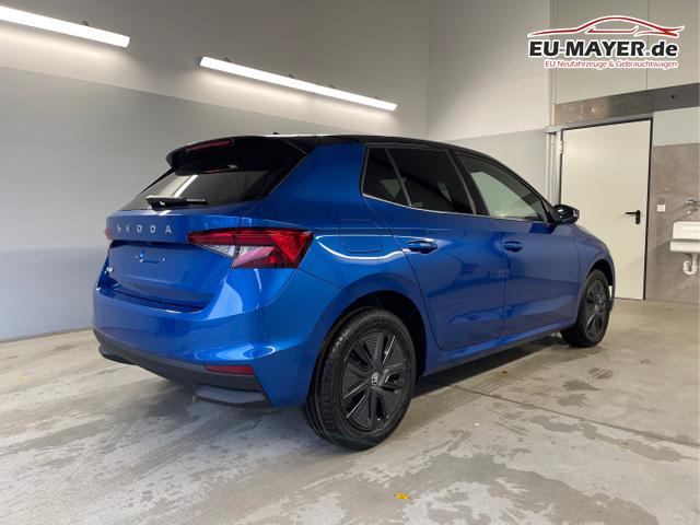 Skoda / Fabia / Blau / / / Selection 115PS DSG AHK+Dynamic+Kamera+Kessy+Alu16+Sitzheiz+Climatron+PDCvohi 