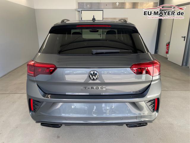 Volkswagen / T-Roc / Grau / / / 2.0 TSI 140kW / 190PS DSG 4M AHK+Black+Matrix+ACC+Navi