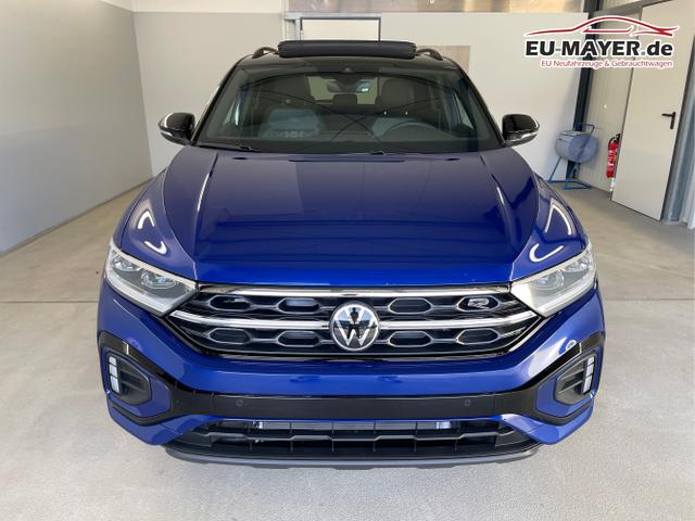 Volkswagen / T-Roc / Blau / / / 190PS 4M DSG Pano+AHK+Black+IQ.Light+IQ.Drive+eHeck+Kamera+Alu19
