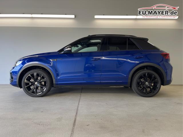 Volkswagen / T-Roc / Blau / / / 190PS 4M DSG Pano+AHK+Black+IQ.Light+IQ.Drive+eHeck+Kamera+Alu19