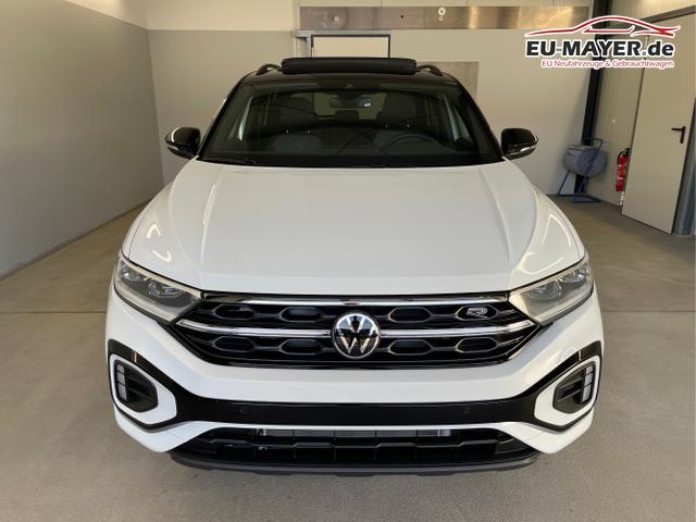 Volkswagen / T-Roc / Wei&szlig; / / / 190PS 4M DSG Pano+AHK+Black+IQ.Light+IQ.Drive+eHeck+Kamera+Alu19
