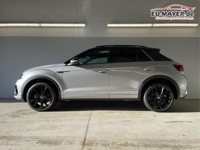 Volkswagen / T-Roc / [K2A2] Pyrit Silber Metallic / Dach Schwarz / / / 190PS 4M DSG Pano+AHK+Black+IQ.Light+IQ.Drive+eHeck+Kamera+Alu19