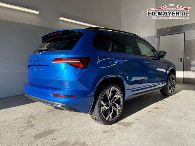 Skoda / Karoq / Blau / / / TSI 4x4 360&deg;+19 Zoll+Navi+AHK