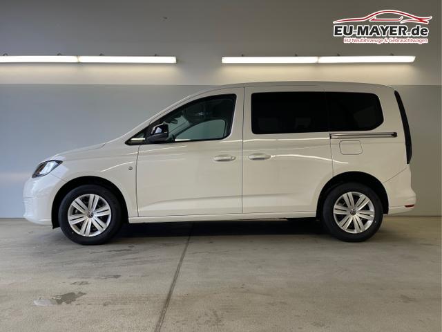 Volkswagen / Caddy / Wei&szlig; / / / 115PS AHK+Climatronic+App-Connect+Winter+GVL+PDC+Side u. Lane Assist