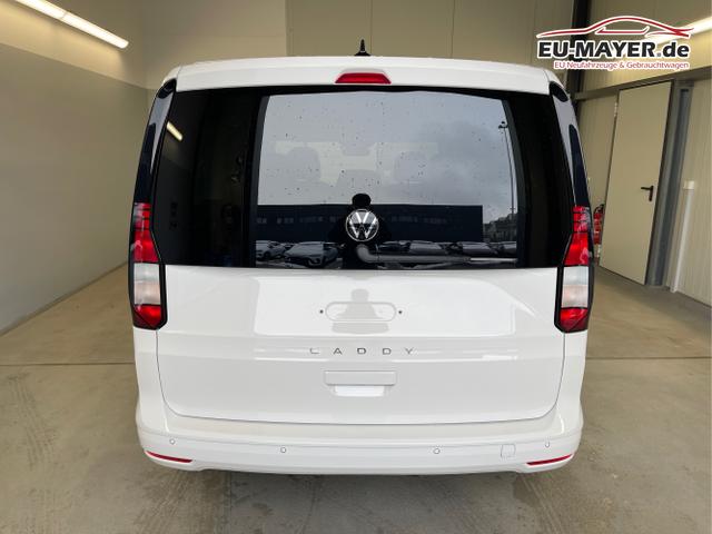 Volkswagen / Caddy / Wei&szlig; / / / 115PS AHK+Climatronic+App-Connect+Winter+GVL+PDC+Side u. Lane Assist