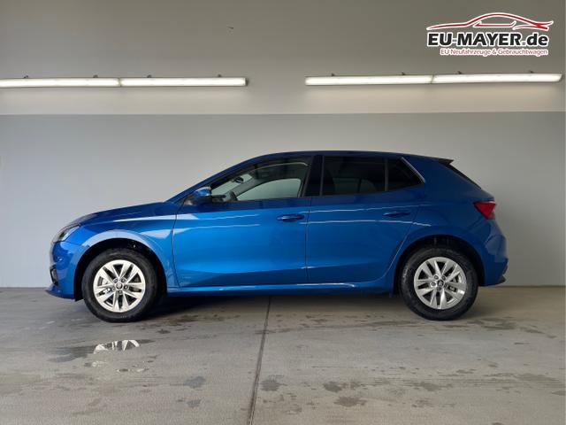 Skoda / Fabia / Blau / / / 115PS DSG Alu+AHK+Kessy+Kamera+GV5+Sitzheiz