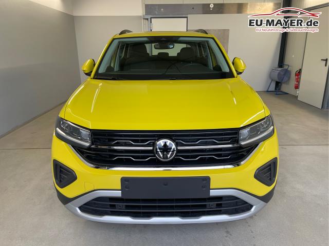 Volkswagen / T-Cross / Gelb / / / 95PS PDC vo+hi+Sitzheizung+App+Side+Travel+Stau+ACC+Klima
