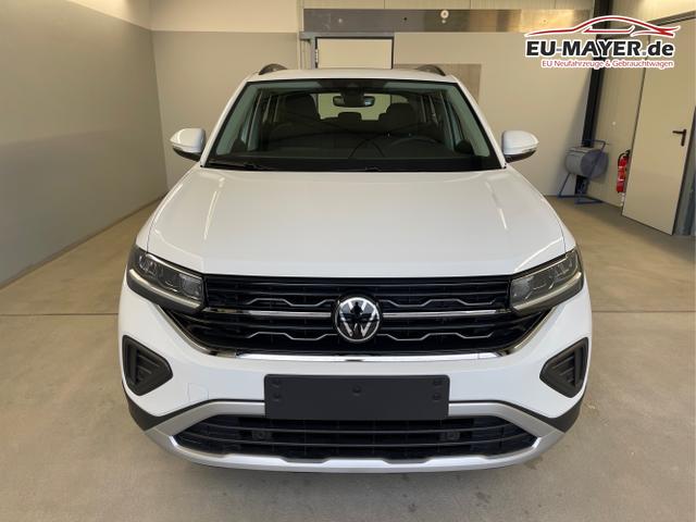 Volkswagen / T-Cross / Wei&szlig; / / / 95PS PDC vo+hi+Sitzheizung+App+Side+Travel+Stau+ACC+Klima 