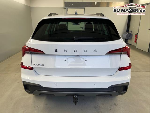 Skoda / KAMIQ / Wei&szlig; / / / 115PS DSG Matrix+AHK+Kamera+PDC vor+hi+Kessy+Sitzheizung+GVL