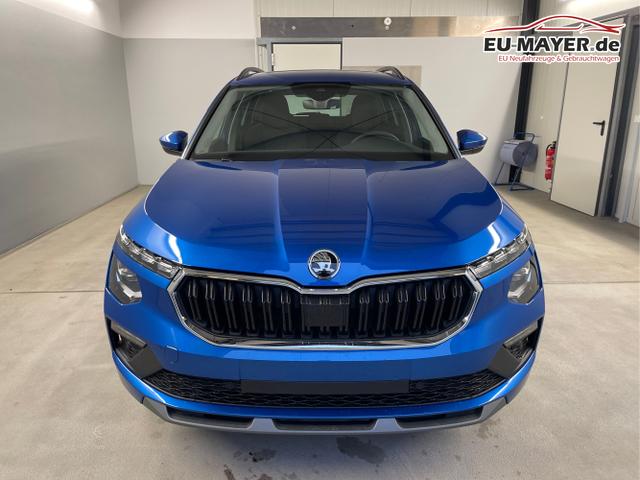 Skoda / KAMIQ / Blau / / / 115PS DSG Matrix+AHK+Kamera+PDC vor+hi+Kessy+Sitzheizung+GVL