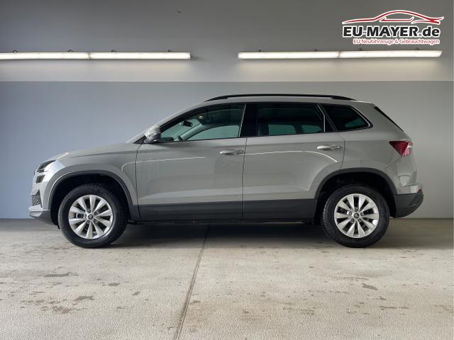 Skoda / Karoq / Grau / / / 150PS DSG AHK+Kamera+ACC+Kessy+Kamera+ParkPilot vo+hi+App