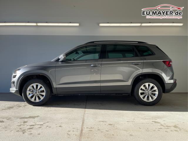Skoda / Karoq / Grau / / / 150PS DSG AHK+Kamera+ACC+Kessy+Kamera+ParkPilot vo+hi+App