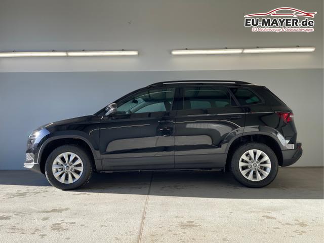 Skoda / Karoq / Schwarz / / / 150PS DSG AHK+Kamera+ACC+Kessy+Kamera+ParkPilot vo+hi+App