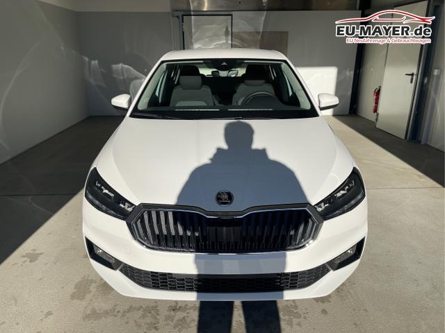 Skoda / Fabia / Wei&szlig; / / / 95PS Sitzheizung+Lenkradheizung+App-Connect+GRA+GVL+ParkPilot