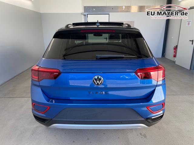 Volkswagen / T-Roc / Blau / / / TDI DSG Pano+Black Style+AHK+Navi+ergoActive+IQ.Drive+Kamera+Keyless
