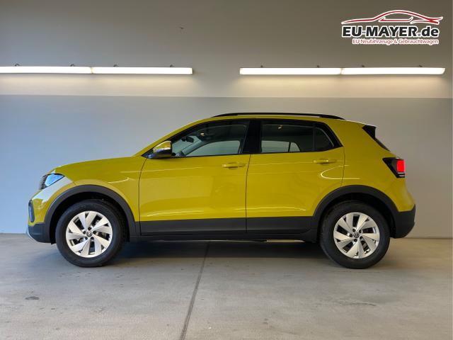 Volkswagen / T-Cross / Gelb / / / 95PS PDC vo+hi+Shz+App+Side+Travel