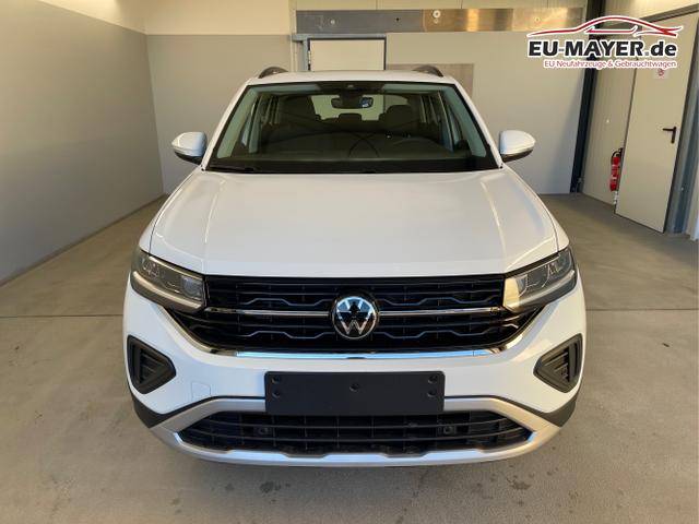 Volkswagen / T-Cross / Wei&szlig; / / / 95PS PDC vo+hi+Shz+App+Side+Travel