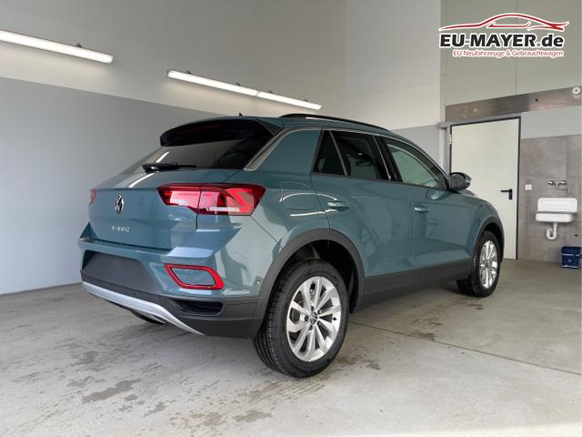 Volkswagen / T-Roc / Blau / / / 150PS AHK+Keyless+Kamera+ACC+Sitzheiz+Climatronic+Alu17