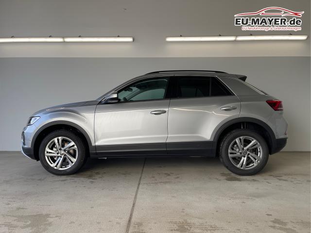 Volkswagen / T-Roc / Silber / / / 150PS AHK+Keyless+Kamera+ACC+Sitzheiz+Climatronic+Alu17