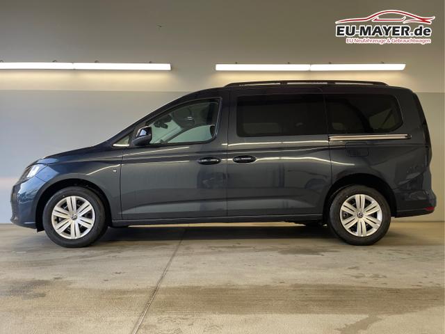 Volkswagen / Caddy / Blau / / / 115PS DSG AHK+7 Sitze+Kamera+App-Connect+Winterpaket+ACC+SideAssist