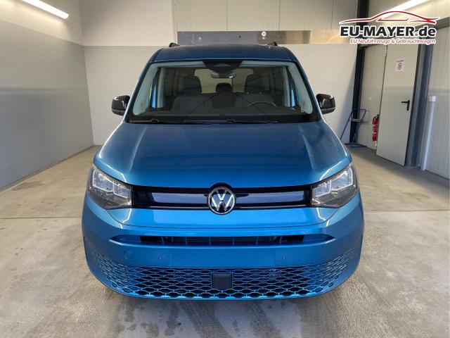 Volkswagen / Caddy / Blau / / / 115PS DSG AHK+7 Sitze+Kamera+App-Connect+Winterpaket+ACC+SideAssist