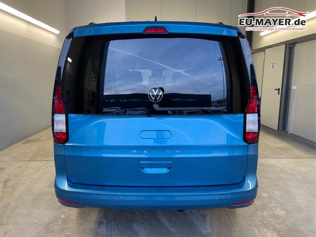 Volkswagen / Caddy / Blau / / / 115PS DSG AHK+7 Sitze+Kamera+App-Connect+Winterpaket+ACC+SideAssist