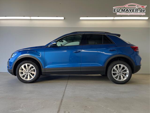 Volkswagen / T-Roc / Blau / / / 150PS AHK+Keyless+Kamera+ACC+Sitzheiz+Climatronic+Alu17
