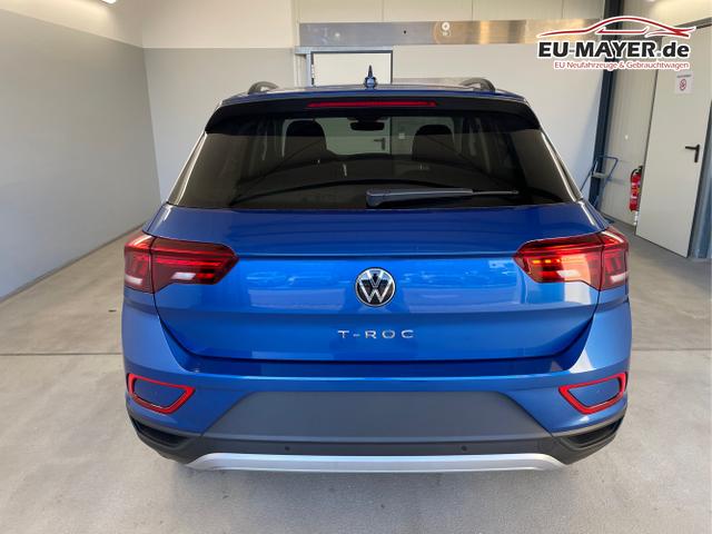 Volkswagen / T-Roc / Blau / / / 150PS AHK+Keyless+Kamera+ACC+Sitzheiz+Climatronic+Alu17