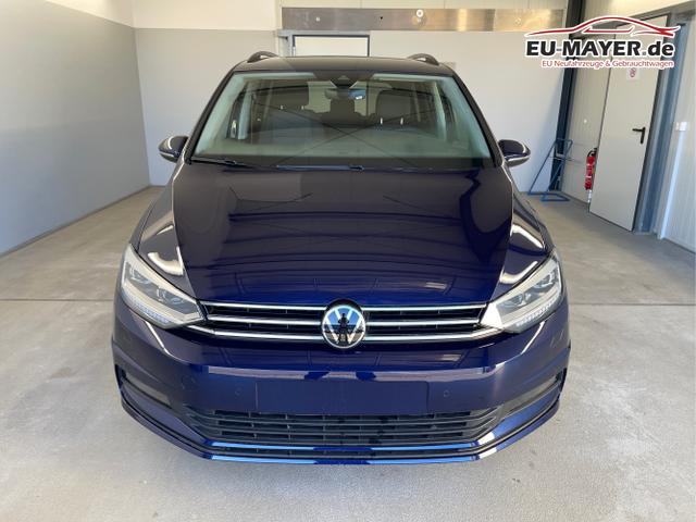 Volkswagen / Touran / Blau / / / 1.5 TSI DSG 7Sitz+AHK+IQ.Light+Kamera+Navi+eHeck+Keyless+Sitzheiz