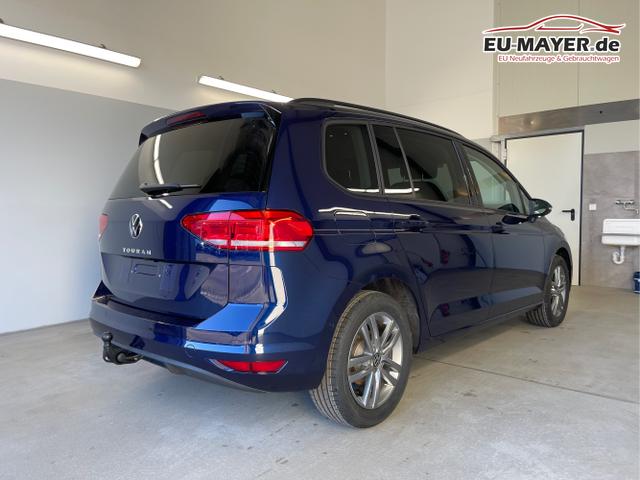 Volkswagen / Touran / Blau / / / 1.5 TSI DSG 7Sitz+AHK+IQ.Light+Kamera+Navi+eHeck+Keyless+Sitzheiz