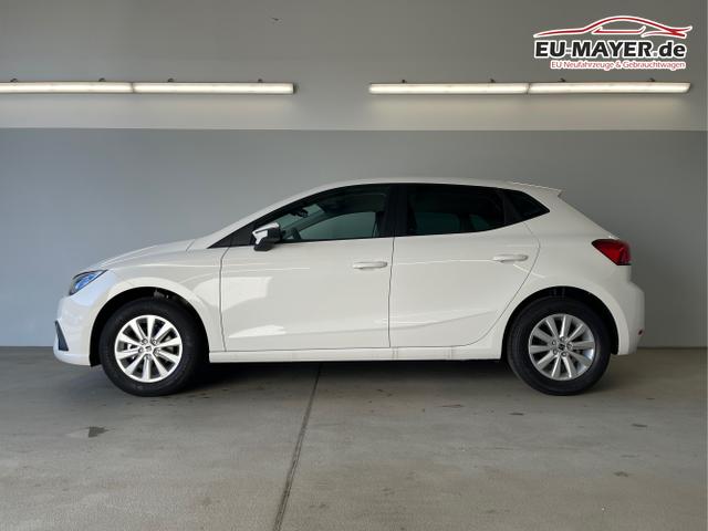Seat / Ibiza / Wei&szlig; / / / 80PS Kessy+Kamera+Climatronic+PDC+Sitzheizung+App-Connect