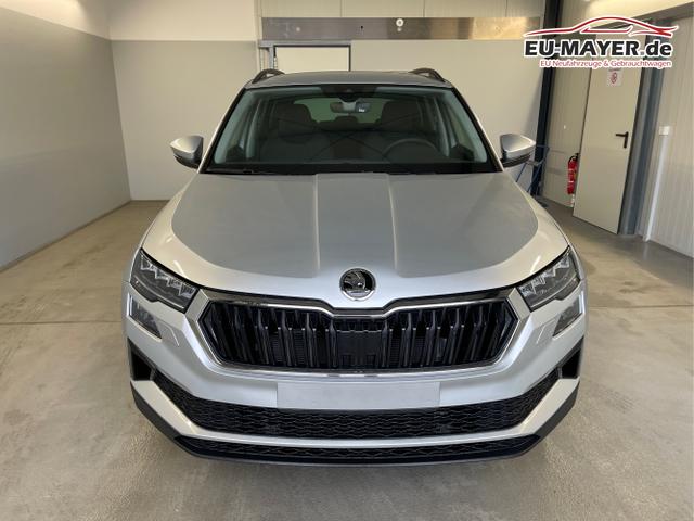 Skoda / Karoq / Silber / / / 150PS DSG AHK+Kamera+ACC+Kessy+Kamera+ParkPilot vo+hi+App