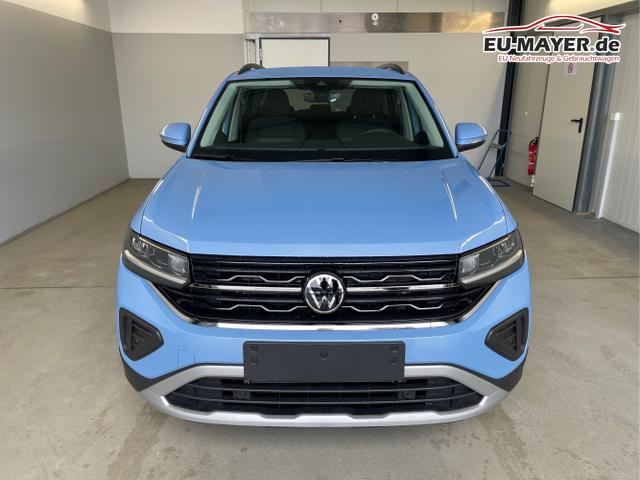 Volkswagen / T-Cross / Blau / / / 115PS DSG AHK+Navi+Kessy+Sitzheizung+App-Connect+ACC