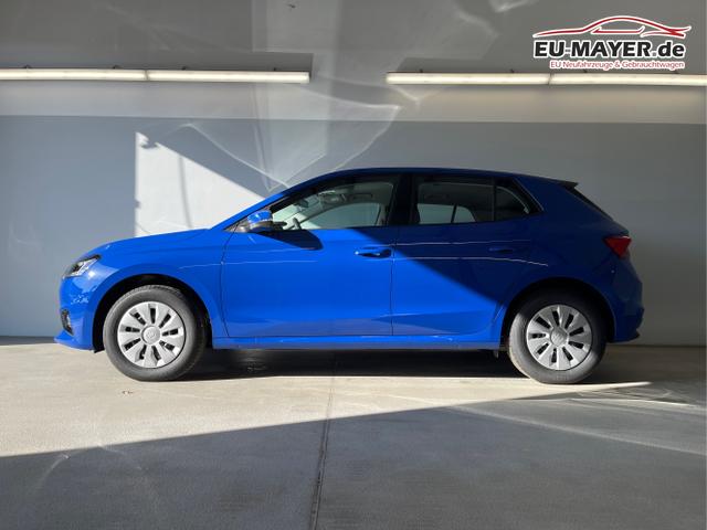 Skoda / Fabia / Blau / / / 95PS GV4+Sitzheiz+Lenkradheiz+AppConnect+PDC+Tempomat