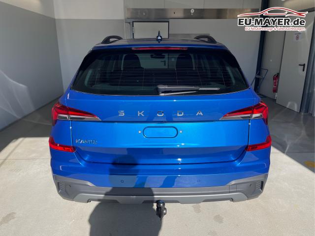 Skoda / KAMIQ / Blau / / / 115PS DSG Matrix+AHK+Kamera+PDC vor+hi+Kessy+Sitzheizung+GVL