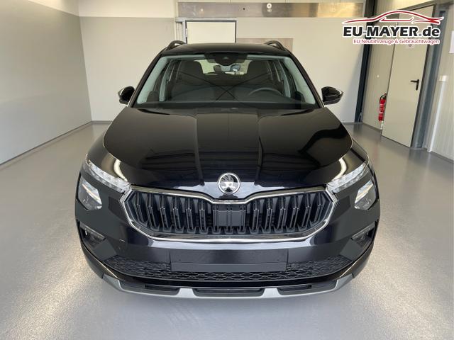 Skoda / KAMIQ / Schwarz / / / 115PS AHK+Kessy+PDC vo+hi+Alarm+Kamera+Climatronic+App Connect