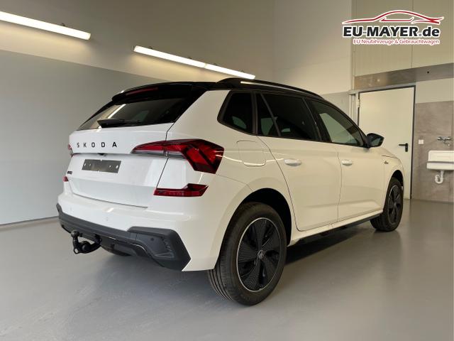 Skoda / KAMIQ / Wei&szlig; / / / 115PS DSG AHK+Navi+Matrix+GV5+Pano+Kessy+Kamera+Alu17+Sitzheiz