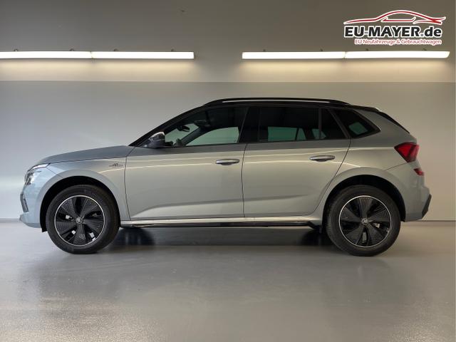 Skoda / KAMIQ / Silber / / / 115PS DSG AHK+Navi+Matrix+GV5+Pano+Kessy+Kamera+Alu17+Sitzheiz