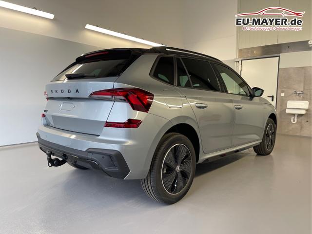 Skoda / KAMIQ / Silber / / / 115PS DSG AHK+Navi+Matrix+GV5+Pano+Kessy+Kamera+Alu17+Sitzheiz